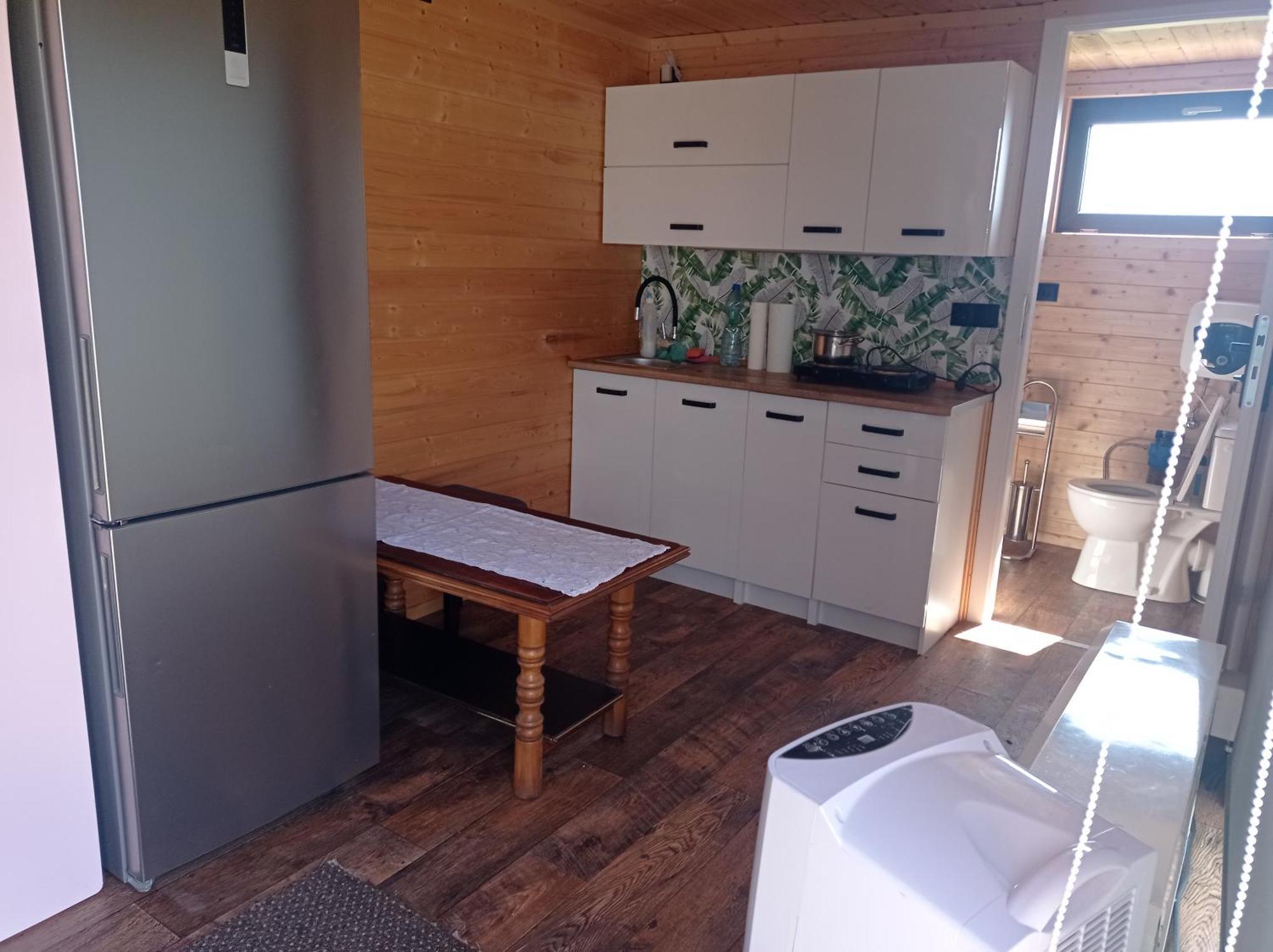 Mobilny Nad Rzeka Ferienhaus *